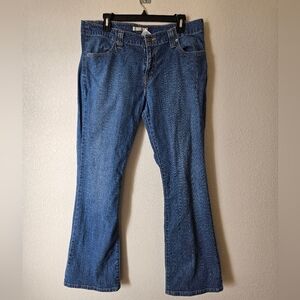 Levi's Blue 525 Bootcut Jeans for Women